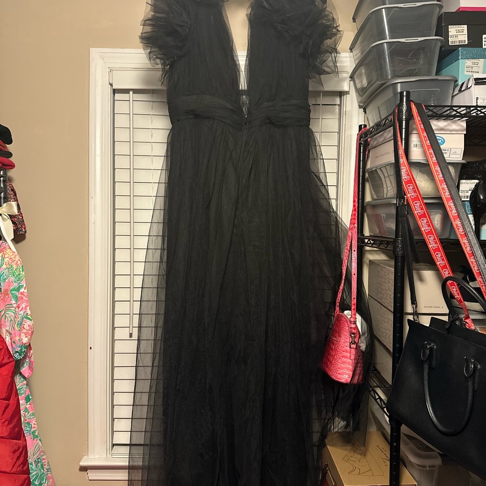 Elegant Black Evening Gown